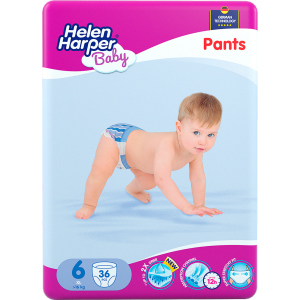 Підгузки-трусики Helen Harper Baby pants ХL 16+ кг 36 шт (5411416061229) в Миколаєві