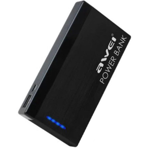 Портативна батарея 10000 mAh AWEI P95K Black в Миколаєві