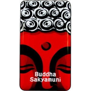 Портативна батарея 12000 mAh, Recci RF-12000 Faith Power Bank Power IQ 1A/2,1А Li-Pol 12000 mAh Buddha надійний