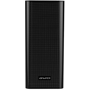 Портативна батарея 12000 mAh AWEI P77K Power Bank Li-Polimer Black в Миколаєві