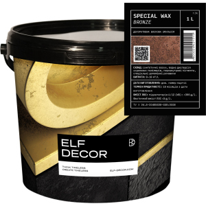 Декоративний віск Elf Decor Special Wax 1л Bronze (mba1d122w) ТОП в Миколаєві