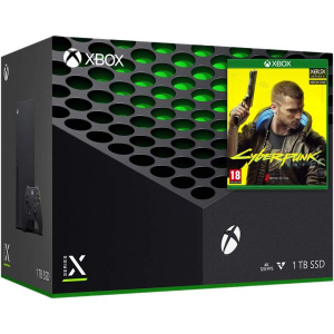 хороша модель Microsoft Xbox Series X 1Tb + Cyberpunk 2077 (російська версія)