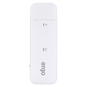 3G/4G USB Модем Ergo W02-CRC9 White (4G/LTE cat4., SIM, с разъёмом CRC9 для внешней антенны) в Николаеве