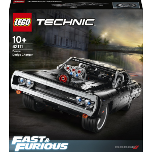 Конструктор LEGO Technic Dodge Charger Домініка Торетто 1077 деталей (42111)