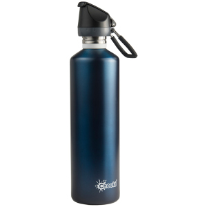 Бутылка для воды Cheeki Single Wall Active Bottle Синяя 1 л (ASB1000OC1) лучшая модель в Николаеве