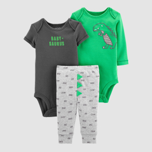 Комплект (боди 2 шт + штанишки) Carters 17645010-300 61-69 см G Green (192135966020) ТОП в Николаеве