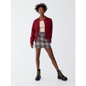 Бомбер Pull & Bear 5710/303/604-ACUK M Бордовый (DD3000002772247) лучшая модель в Николаеве