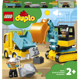 Конструктор LEGO DUPLO Town Вантажівка та гусеничний екскаватор 20 деталей (10931) в Миколаєві