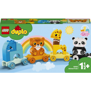 Конструктор LEGO DUPLO My First Поїзд із тваринами 15 деталей (10955)