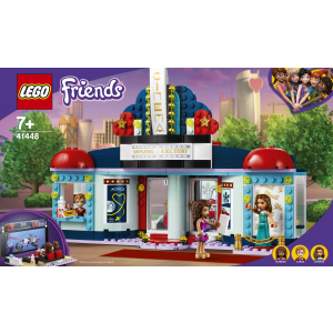 хороша модель Конструктор LEGO Friends Сеансы Кінотеатр Зал Сеанси Ціни в Хартлейк-Сіті 451 деталь (41448)