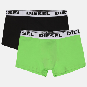 Труси-шорти Diesel Umbx-Korytwopack Boxer 2pack 00CGDH/RQARZ/E2000 M Чорний/Зелений (8053837523961) в Миколаєві