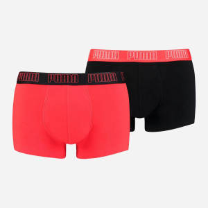 Труси-шорти Puma Basic Trunk 2P 93501502 M 2 шт Red Black (8720245037723) в Миколаєві