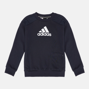 купити Світшот дитячий Adidas B Bos Crew GJ6624 158-164 см Legink/White (4062065446946)