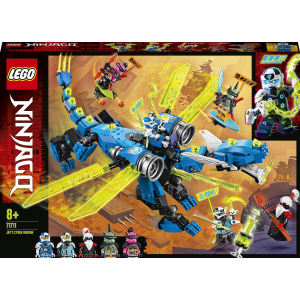 Конструктор LEGO Ninjago Кібердракон Джея 518 деталей (71711) рейтинг