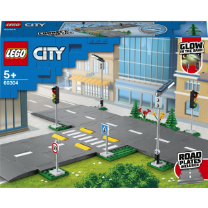 Конструктор LEGO City Town Дорожні плити 112 деталей (60304) краща модель в Миколаєві