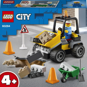 Конструктор LEGO City Great Vehicles Пикап для дорожных работ 58 деталей (60284) в Николаеве