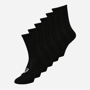 Шкарпетки Asics 6ppk Crew Sock 141802-0904 43-46 р 6 пар Чорні (8718837020796) надійний