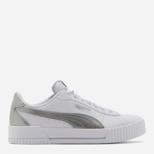 Кеди Puma Carina Crew Metallic 36887901 37 (4) 23 см White-Silver (4063697787933) краща модель в Миколаєві