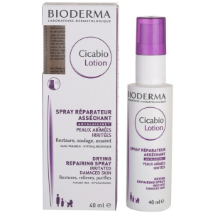 хороша модель Спрей-лосьйон для подразненої та ослабленої шкіри Bioderma Cicabio Lotion spray 40 мл (3701129800225)