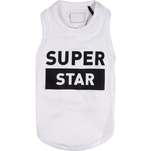 Борцовка для собак Pet Fashion "Superstar" M Белая (4823082421855) в Николаеве