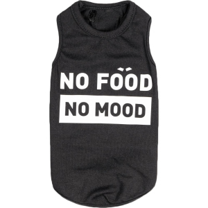 Борцовка для собак Pet Fashion "No food-no mood" M Черная (4823082421770)