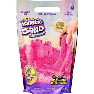 Пісок для дитячої творчості Kinetic Sand Рожевий блиск 907 г (71489P)