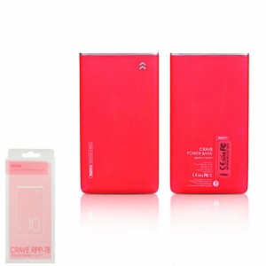 Портативна батарея 5000 mAh Crave Remax RPP-78-Red рейтинг