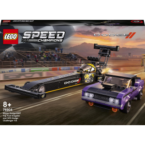 Конструктор LEGO Speed ​​Champions Mopar Dodge//SRT Top Fuel Dragster and 1970 Dodge Challenger T/A 627 деталей (76904)