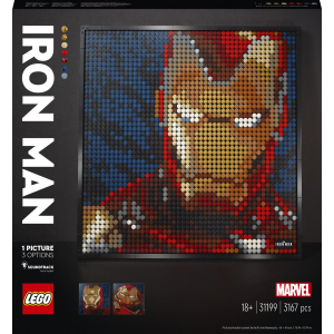 хороша модель Конструктор LEGO Art 2020 Залізна людина Marvel Studio 3167 деталей (31199)