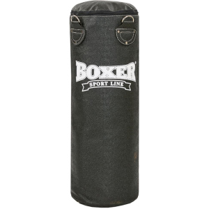 Мішок боксерський Boxer кирза 80 см Чорний (1002-04) краща модель в Миколаєві