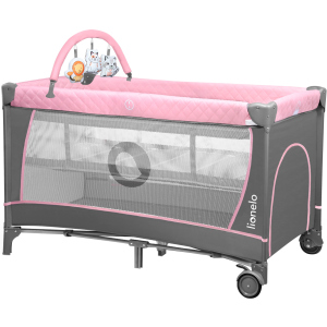 Манеж-кровать Lionelo Flower flamingo (LO.FL01) лучшая модель в Николаеве