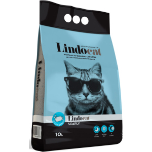 Наповнювач для котячого туалету Lindocat Soaply Бентонітовий комкуючий 8.5 кг (10 л) (8006455001083) ТОП в Миколаєві