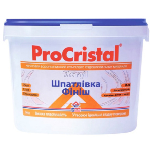 Шпаклівка Ірком Про-Кристал, 15 кг (Е5373) краща модель в Миколаєві