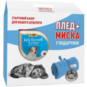 Сухий повнораційний корм Royal Canin Jack Russel Terrier Puppy для цуценят породи Джек Рассел тер'єр до 10 місяців 1.5 кг + плед та миска в подарунок (11_11105) ТОП в Миколаєві