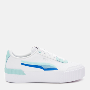 Кеды Puma Carina Lift Shadow 38191502 40 (6.5) 25.5 см Puma White-Eggshell Blue (4063699818710) рейтинг