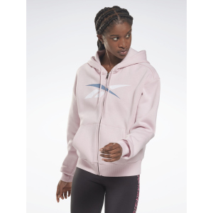 Спортивна кофта Reebok TE Vector FZ Hoodie H62059 S Frost Berry (4064056738108) в Миколаєві