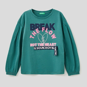 Футболка з довгими рукавами United Colors of Benetton 3096C15CN.G-1N0 160 см EL (8300898003858) рейтинг