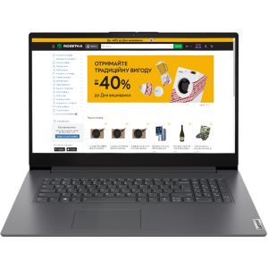 Ноутбук Lenovo V17 G2 ITL (82NX00DCRA) Iron Grey ТОП в Миколаєві