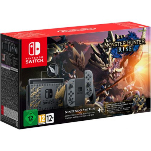 Портативна ігрова приставка Nintendo Switch V2 Monster Hunter Rise Edition [56857] краща модель в Миколаєві