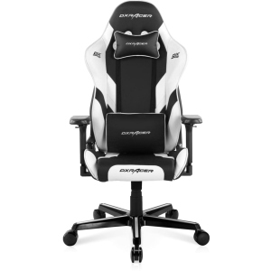 Крісло для геймерів DXRacer G Series D8100 Чорно-біле (GC-G001-NW-C2-NVF) в Миколаєві