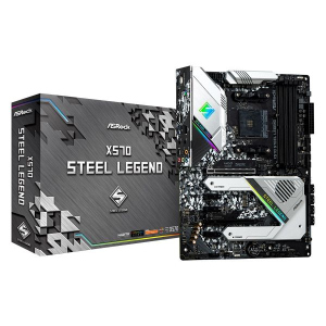 Материнська плата ASRock x570 Steel Legend Socket am4 ТОП в Миколаєві