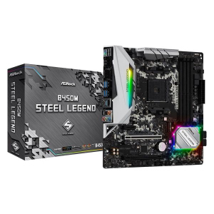 Материнська плата ASRock b450 Steel Legend Socket am4 в Миколаєві