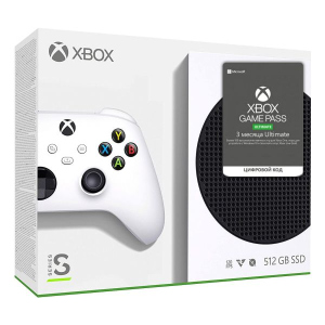 Microsoft Xbox Series S 512Gb + Xbox Game Pass Ultimate (3 місяці) ТОП в Миколаєві