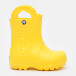 Резиновые сапоги Crocs Handle Rain Boot Kids 12803-730-C10 27 Yellow (0883503861251)