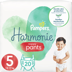 Підгузки-трусики Pampers Harmonie Nappy Pants Розмір 5 (11-16 кг) 20 шт (8006540181430)