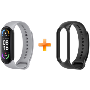 Xiaomi Mi Band 6 MiJobs двоколірний сірий/чорний (MJ6-DSS004GB) краща модель в Миколаєві