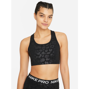 Спортивний топ Nike W Np Df Swsh Lepard Shine Bra DD1117-010 XS (195239599262) в Миколаєві