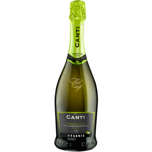 Вино ігристе Canti Prosecco Extra Dry Biologico біле екстра-сухе 0.75 л 11% (8005415057979) в Миколаєві