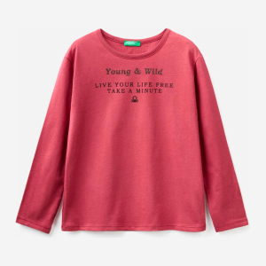 Футболка с длинными рукавами United Colors of Benetton 3ATNC1009.G-39J 140 см L (8033379483114) лучшая модель в Николаеве