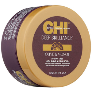 Крем-блеск для укладки волос CHI DB Olive Monoi Smooth Edge High Shine Firm Hold Разглаживающий 56 г (633911778883) надежный